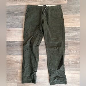 J Crew Slim Fit Stretch Wool/Cotton Pants